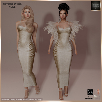 Second Life Marketplace - SAS - Reverie Nude Dress